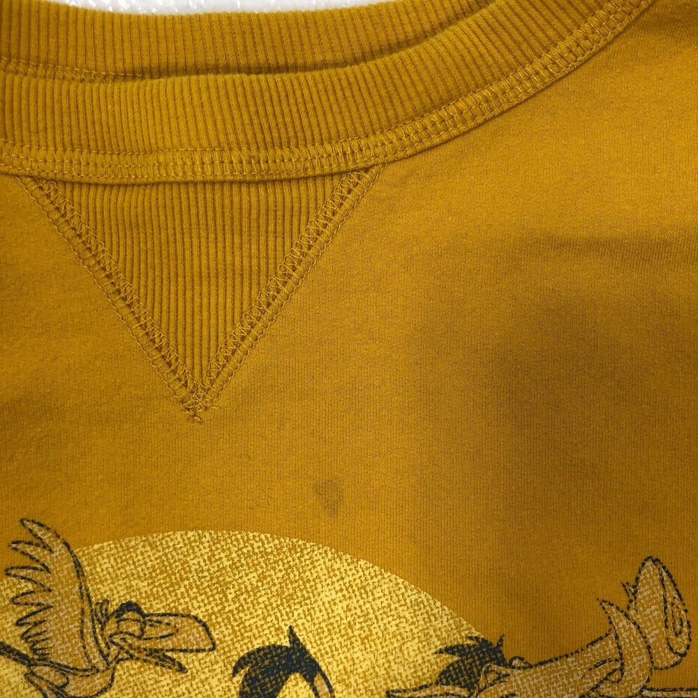Disney The Lion King Sweatshirt Hakuna Matata Mustard Yellow Small - Picture 4 of 8